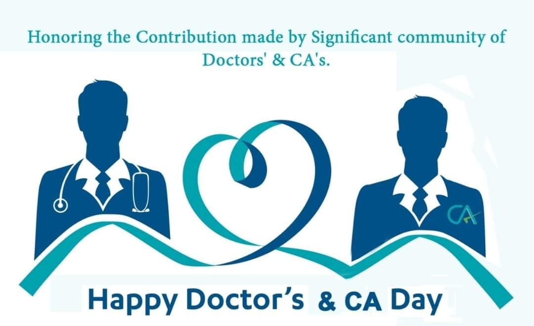 "Doctors are important for maintaining wellbeing in Society, Chartered accountants are important for wealthy culture in society"
#IPMX13 wishes all a very happy national  Doctors and CA day .#CAday #doctorsday2020