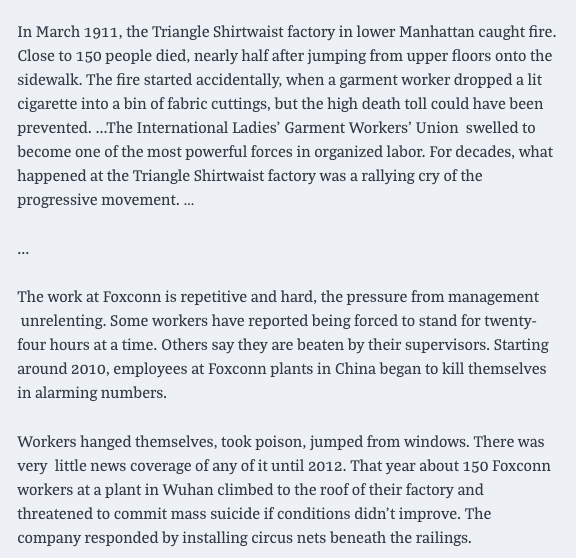 I read his book Ship of Fools last year when writing a piece about how he makes policy arguments. Here's an example of him framing an argument in a way that is meant to appeal to the populist left: