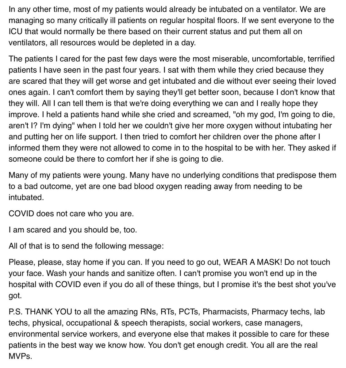 BarbBanfieldRN's tweet image. Report from a doctor treating Covid patients in Arizona: