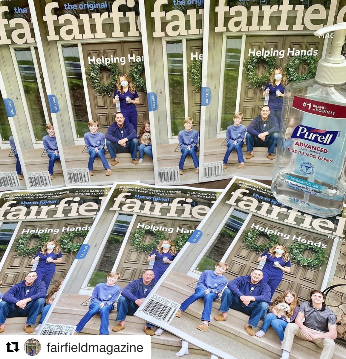 louloupixstudio's tweet photo. Look Ma... I got the cover ! #PorchProject2020 ππ»π·π·π
#Repost @fairfieldmagazine
γ»γ»γ»
It wasnβt easy to publish a magazine during quarantine, but we did it! special issue πͺ starting with the dramatic/wonderful cover photo by @jennasternphotography #porchportraits πππ https://t.co/zn25sXj5b2