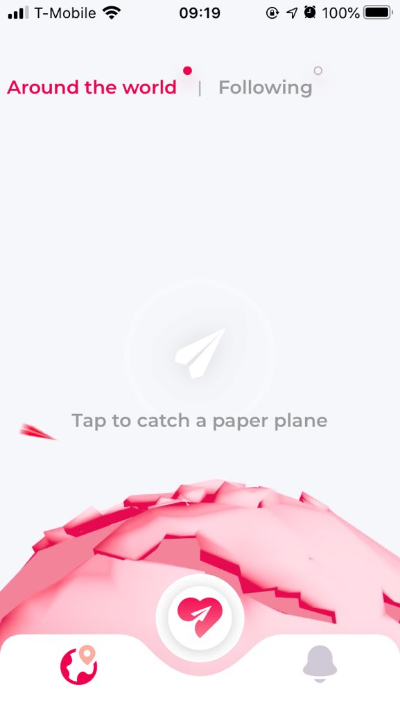 geekyDC's tweet photo. Checking out this app called @Youpendo1 . I enjoy the idea of getting a paper airplane of positivity from around the world ♥️ Clean and simple interface too. https://t.co/aWbiXTFIZQ