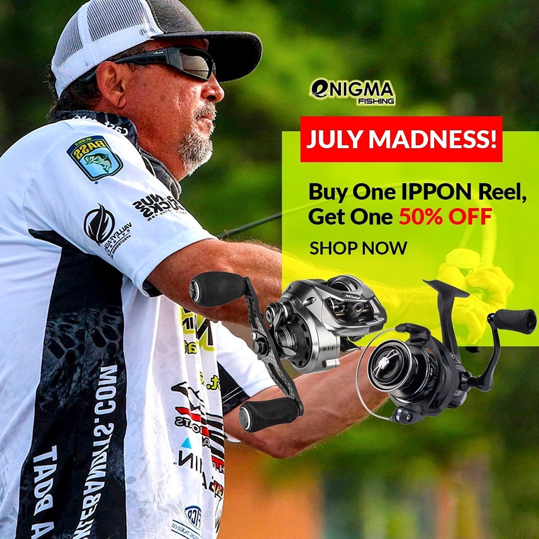 Get a great deal on some awesome gear!  No codes needed.  Enigmafishing.com