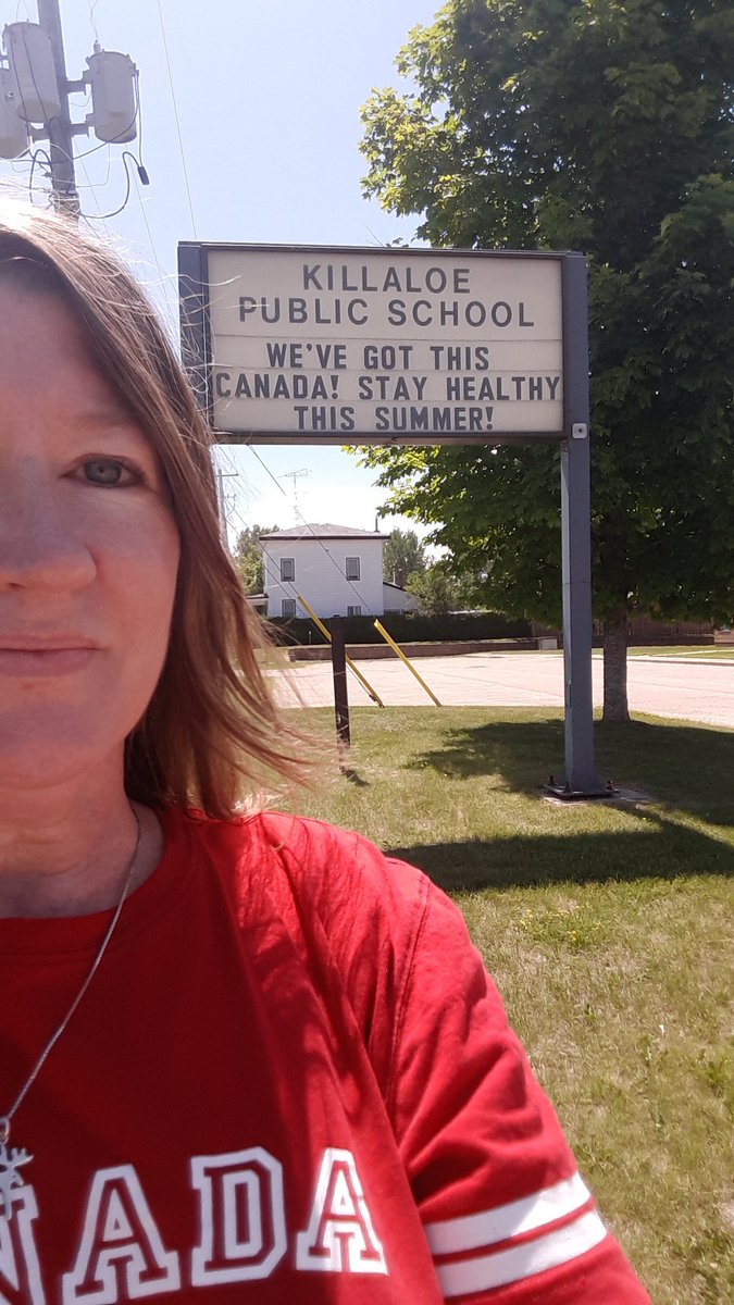 Happy Canada Day! @RCDSB <a href="/Killaloeps/">KillaloePS</a> #CanadaDay2020
