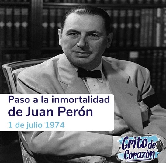 Gritookrn's tweet photo. A 46 años del paso a la inmortalidad de un gran líder, conductor y estadista. 
Como siempre daremos un grito de corazón, viva perón! viva peron! ✌🏼
#peronvive 
#perónespueblo 
#juandomingoperón 
#somosgrito
#gritodecorazon https://t.co/hCuF7FPeTP