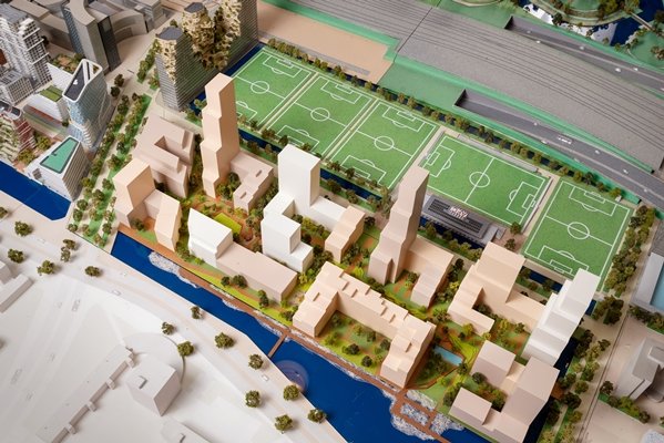 Het gebied Ravel met torens tot 115 meter <a href="/ZuidasAmsterdam/">Amsterdam Zuidas-Zuidasdok</a> 
architectenweb.nl/nieuws/artikel…