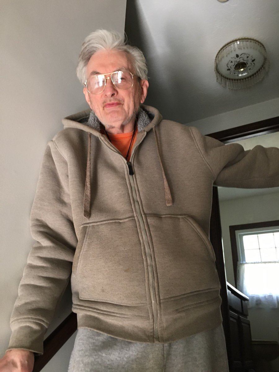 Missing person :  Norton PD is actively searching for an elderly male who had not returned from morning walk in area of Cobb St. and No. Washington  Allan Ramie. Allan was wearing white t-shirt and walks with a stick.