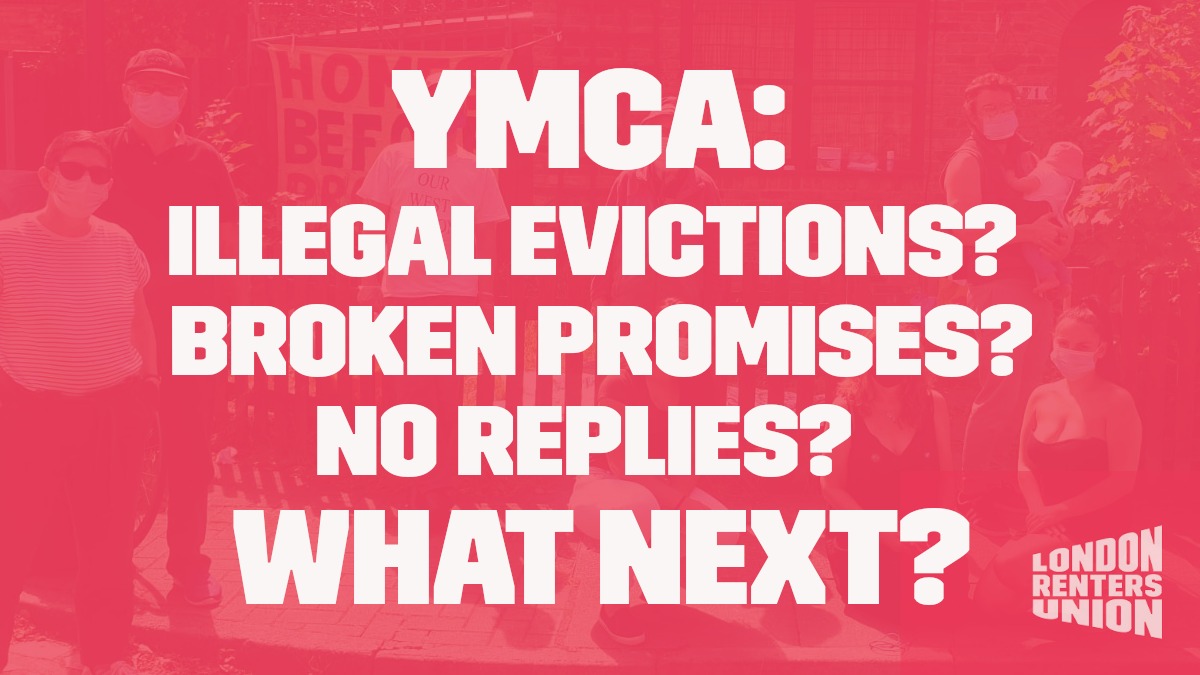 YMCA tried to illegally evict an LRU member. CEO promised to find alternative housing, but staff are pressuring our member to leave without a suitable offer! 

Does <a href="/YMCAEng_Wales/">YMCA England & Wales</a> know how @YMCA_NL are treating tenants?

CEO John Baxter, will you meet with us to fix this mess?