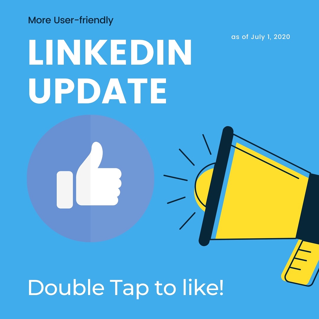 Digitalopedia01's tweet photo. LinkedIn Update 2020
👇👇
Now double tap on any post on LinkedIn to like the post👍👍

#socialmediaupdate  #socialmediaupdates #linkedin #linkedinlearning #linkedinupdate #linkedinupdates #linkedinupdate2020 https://t.co/VPcSP0NOiS