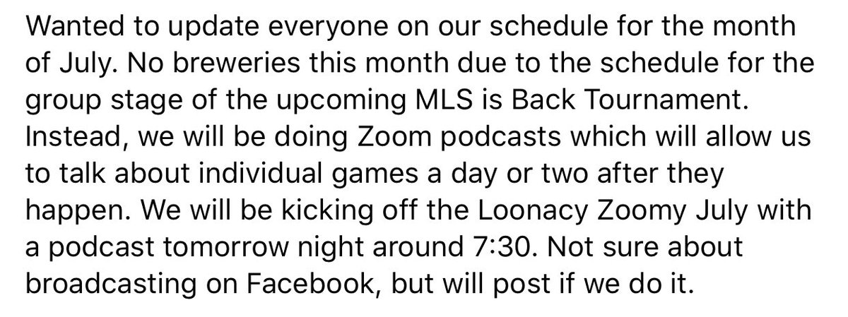 LoonacyP's tweet photo. Recording Ep 59 tonight. Discussion mostly around @mnufc academy news. Is there a #MannyOut discussion on the horizon again?
Added update on our upcoming scheduling below...
#Loonacy #mnufc #MLSisBack https://t.co/tyqLOsmGFb