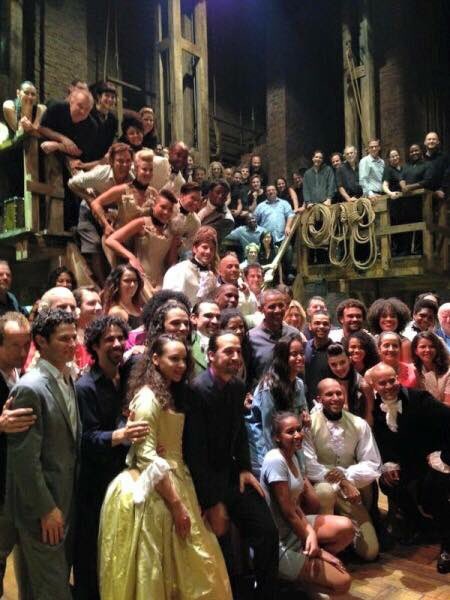Soooo, anyone mind a gratuitous thread down celebrity lane of some favorite famous peeps that came to Hamilton? No? Great! Here we go.....Of course, I have to start with my very first performance as Hamilton during previews:  @BarackObama  @HamiltonMusical  @disneyplus  #HamilFilm  