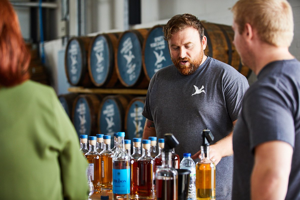 SpiritYorkshire's tweet photo. Join us live over on Facebook at 6pm tonight to hear the ninth of our Field to Bottle Q&A sessions. Tonight, Jenni and Distiller, Dominic will be chatting further about the specifics of the distillation process. See you there! https://t.co/5JOGNdiOo2 #Whisky #Distilling #VisitSOY https://t.co/Bor45SFgaA