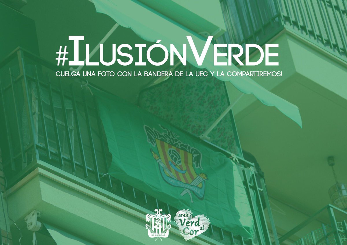 📢 CAMPAÑA #IlusiónVerde 🙌🏻💚

¡Entramos en el mes decisivo, entramos en el mes del #ObjetivoPlayOff! ¡MÁXIMA ILUSIÓN! 🤩

🟢 1 BANDERA GRATIS POR ABONADO
🟢 CUÉLGALA EN TU BALCÓN
🟢 COMPARTE LA FOTO CON NOSOTROS

📲 Toda la info 👉🏻 bit.ly/3eQMYQJ

#Ambelverdalcor 💚