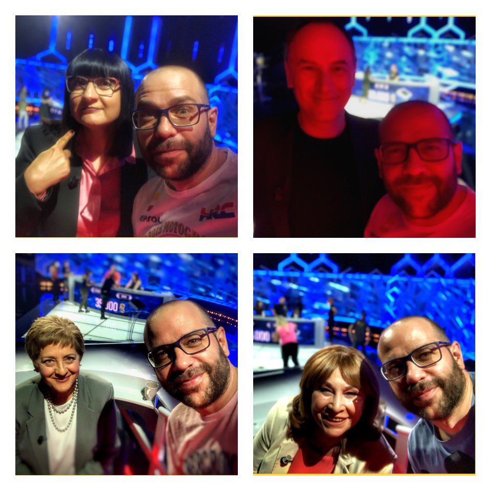 Que suerte poder ser el #Coach de estas cuatro mentes, e increíbles personas...
En el programa de @mediacrest_es @elcazadortve 
<a href="/GerunDain/">Erundino Alonso</a> @Lilit_Valencia <a href="/Paz_apalabra/">Paz</a>  #RuthLaGobernanta 
#lavidaestaahifuera 
#tv #profesional #equipo #concurso