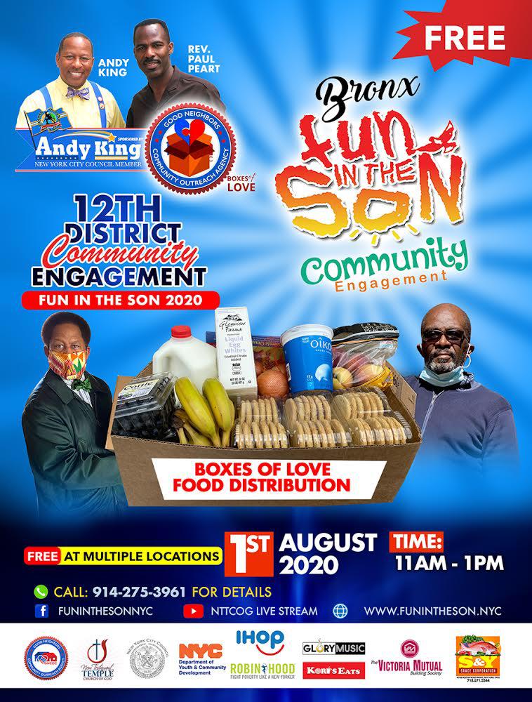 FunInTheSonNYC's tweet image. For those experiencing food shortage due to financial difficulties stop by New Testament Temple's Food Pantry at 3350 Seymour Ave - Monday-Wednesday 12pm to 3pm &amp;amp; Thursday 2PM to 5pm. Come and get fresh produce and groceries.
#funintheson #funinthesonnyc #funintheson2020