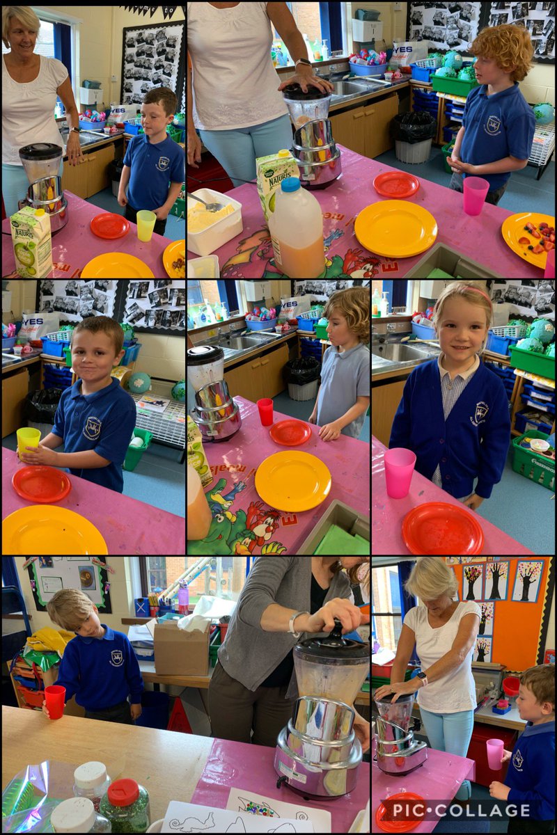 WinchelseaYear1's tweet photo. Had a fun filled afternoon making βsmoothliciousβ smoothies!!ππππππ @fionamcox @Winchelseaopal @WinchelseaKaren #smoothiemaking #year1fun https://t.co/myS8vnJGRe