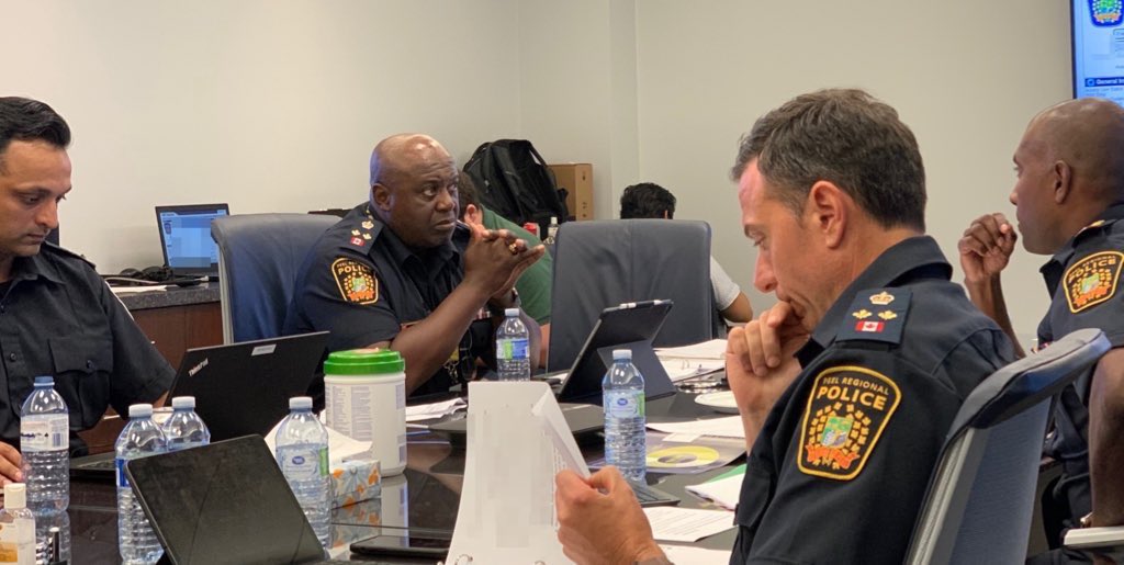ChiefNish's tweet photo. Thank you to the 17,000 who called into our public Tele-Town Hall last night.  We are listening &amp; hear you on a range of issues, concerns &amp; needs.  

@PeelPolice is committed to a way forward that is informed by your voice. https://t.co/3azIFPF68q