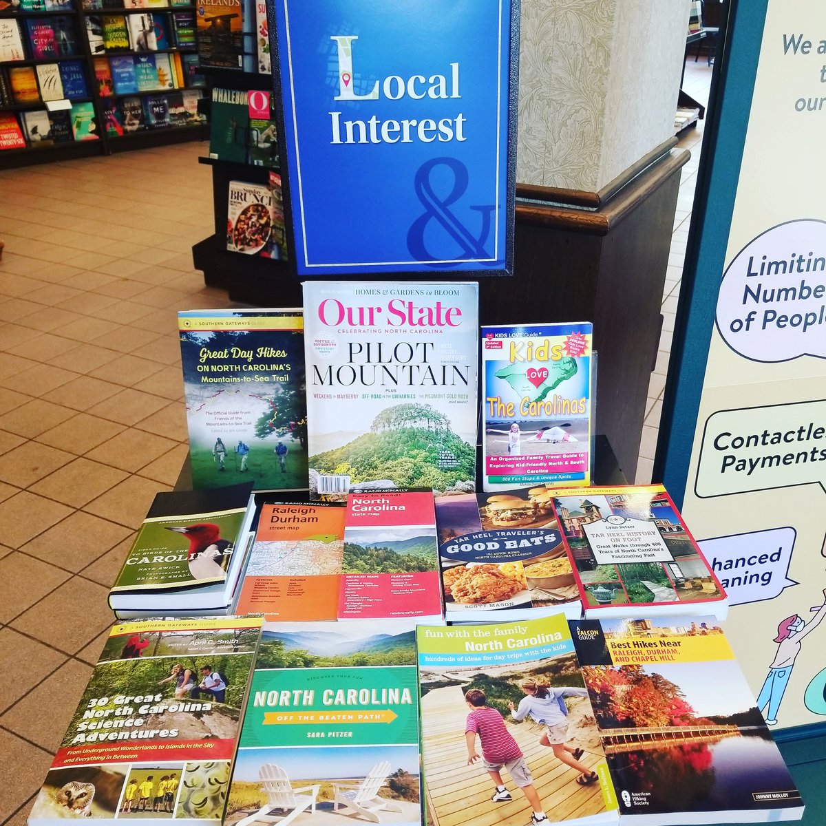 BNCrabtreeMall's tweet photo. You dont need to travel far for a fun day out. Stop in and check out our local interest books, magazines and more! #BNCrabtree #bnbookfun #local https://t.co/yXBI6QSynk