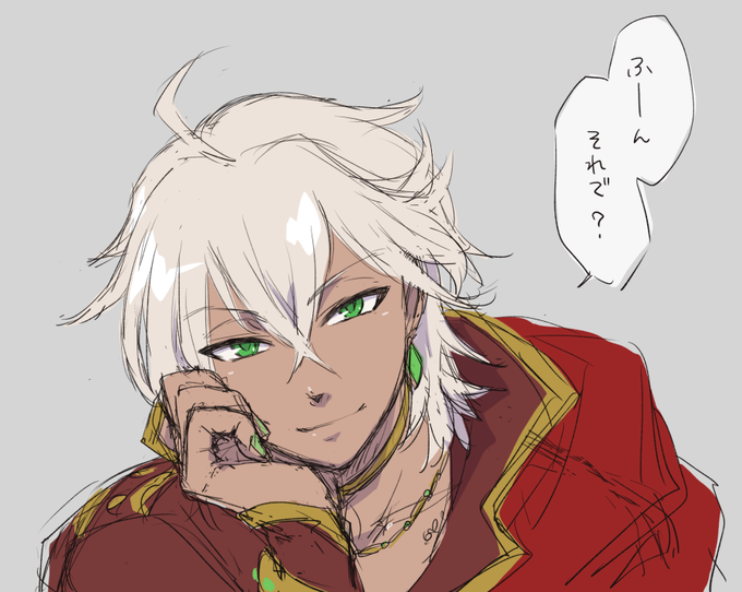 頬杖のtwitterイラスト検索結果 古い順