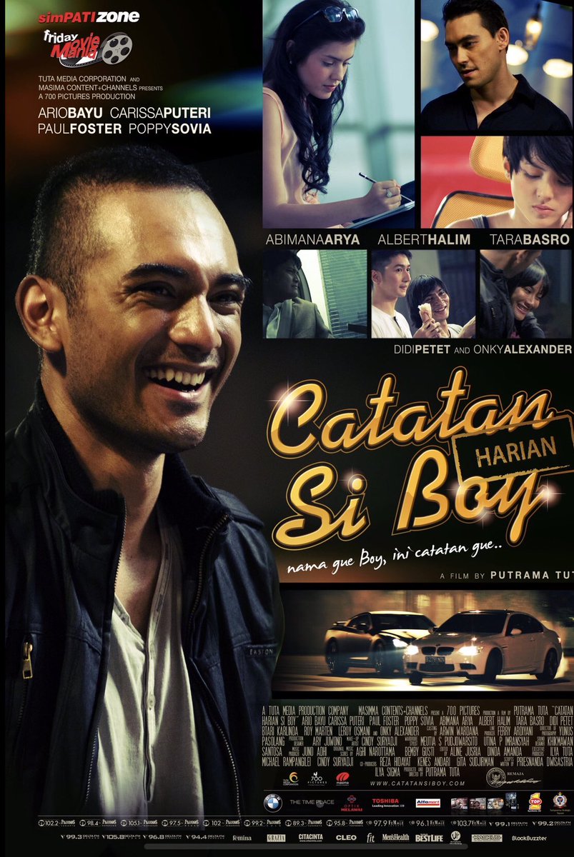 PutramaTuta's tweet photo. Happy birthday Catatan Harian Si Boy! https://t.co/Id9zBepfqh