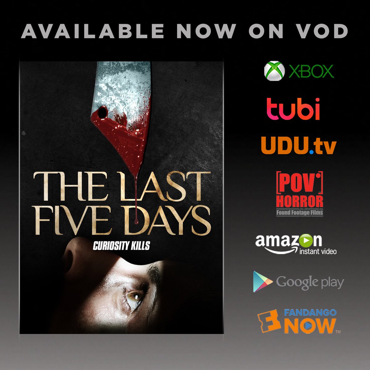 WildEyeMovies's tweet photo. Now available on VOD and DVD! https://t.co/m8hr39pdzQ https://t.co/MpUC3KLQGR