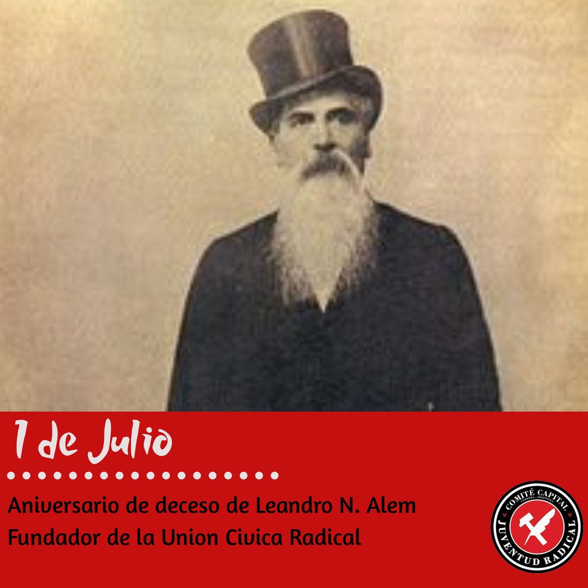 "Un pueblo donde no hay política, es un pueblo corrompido, y en decadencia, o es víctima de una brutal opresión"

LEANDRO N. ALEM