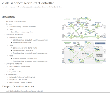 YLara1's tweet photo. https://t.co/GhncxGmAB2 just keeps getting better. Learn about Juniper's NorthStar Controller, and EVPN-VXLAN implementation, with these outstanding new sandboxes! @JuniperNetworks @JuniperNetworks #jncie-DC/CLOUD #evpn #sdnwan https://t.co/8P9USk2PJq