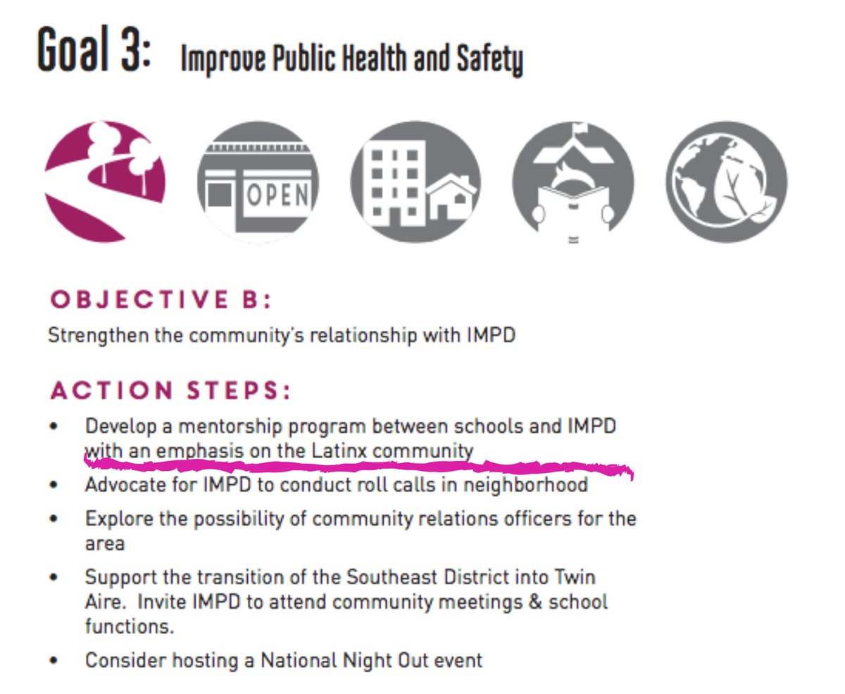 The study also finds that developing relationships with our Latinx community, specifically our youth, helps to improve public safety. What better way to empower Latinx youth than to show them that they too get a seat at the table? An important component of relationship building.