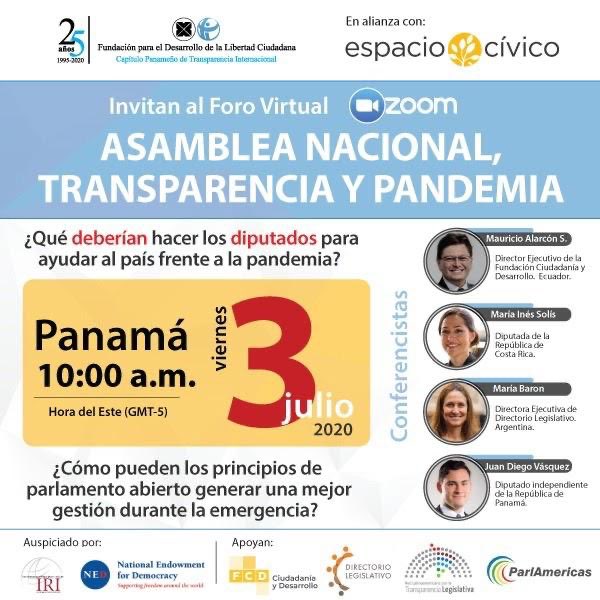 actapanama's tweet photo. Hoy toma posesión nuevamente la Asamblea, y cada persona puede y debe involucrarse en la toma de decisiones del país. Un buen primer paso es informándonos, y por ello los invitamos a este foro de @LibertCiudadana 

https://t.co/S29olzhzCC https://t.co/agbHbeSOGY
