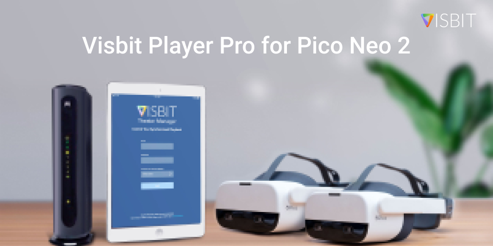 VisbitInc's tweet image. We’re excited to announce that Visbit Player Pro now supports the latest Pico Neo 2! With Visbit Player Pro, you can now enjoy the unbelievable 12K playback quality on this device! Sign up for a free trial today visbit.co/sign_up #kiosk #sync #theater @PicoInteractive