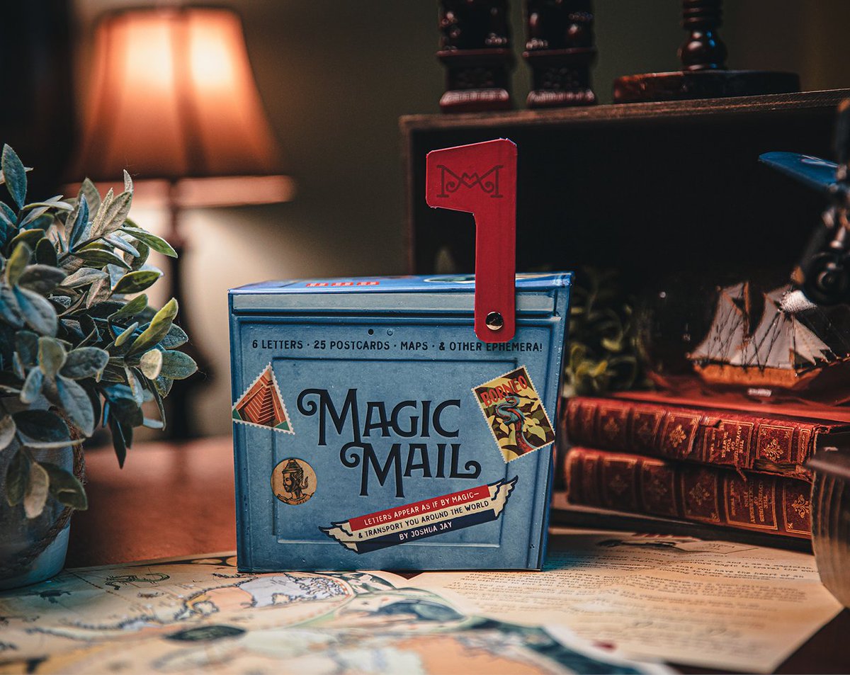 ChronicleKids's tweet image. MAGIC MAIL from renowned magician @joshuajaymagic delivers postcards (+ much more) from around the world to kids––like real magic! 😃✨ Learn more: magicmailbook.com 

#magicmail #magicfun #joshuajay #magicforkids