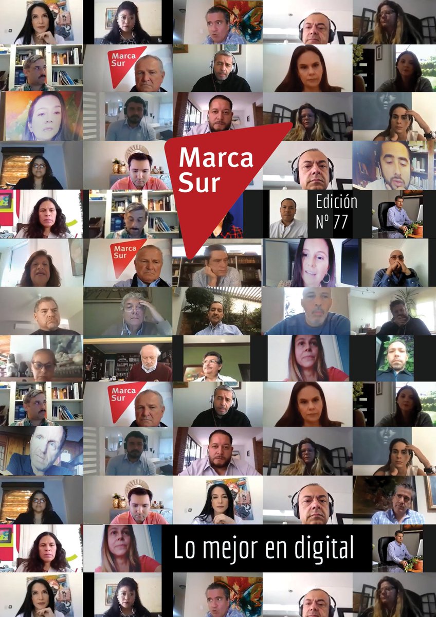 Marcasur's tweet photo. Una tapa que hicimos entre todos #MarcaSur #edición77
En este mundo de pandemia… lo mejor en digital! Gracias a todos los que formaron parte de la tapa de esta nueva edición ❤️

(( suscripcion@marcasur.com ))

#nuevaedición #marcasur #online #propiedadintelectual https://t.co/bz2xquCQLD