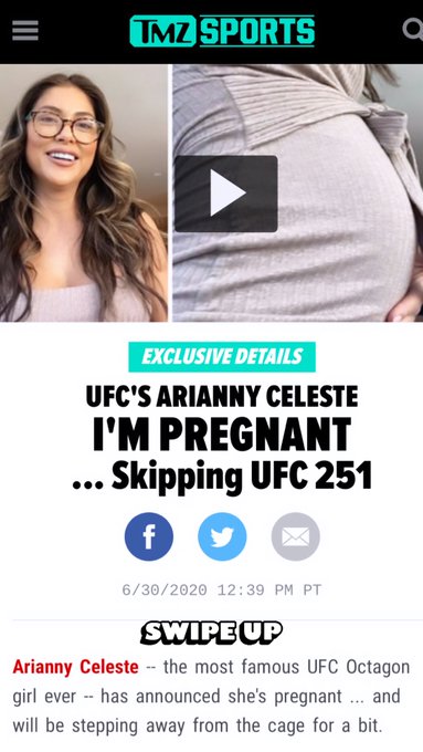 No fight island for me! ??? Talking ufc and more with @tmz_tv ❤️ https://t.co/ZaQNisCFwm https://t.c