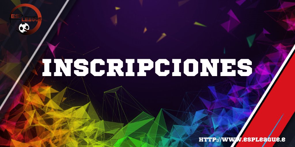 Querías apuntarte y no estabas a tiempo?🏆
Apuntate, mandanos un MD y te explicamos📥
Antes del viernes a las 23:59h inscripciones abiertas✍️

Rt para difusión