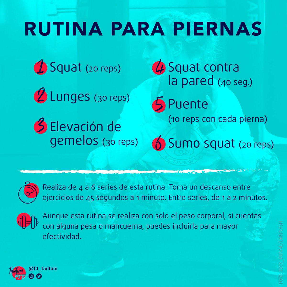 fit_tantum's tweet photo. Hoy vamos a enfocarnos en las piernas, un grupo muscular importantísimo 😎 que además consume muchísimas calorías por su gran tamaño 😤 Por lo que es fundamental para aquellas personas que desean perder peso. 🙂
#TantumFit #legday #legworkout #LegRoutine #RutinaDePiernas https://t.co/1ECzVXQ6iQ