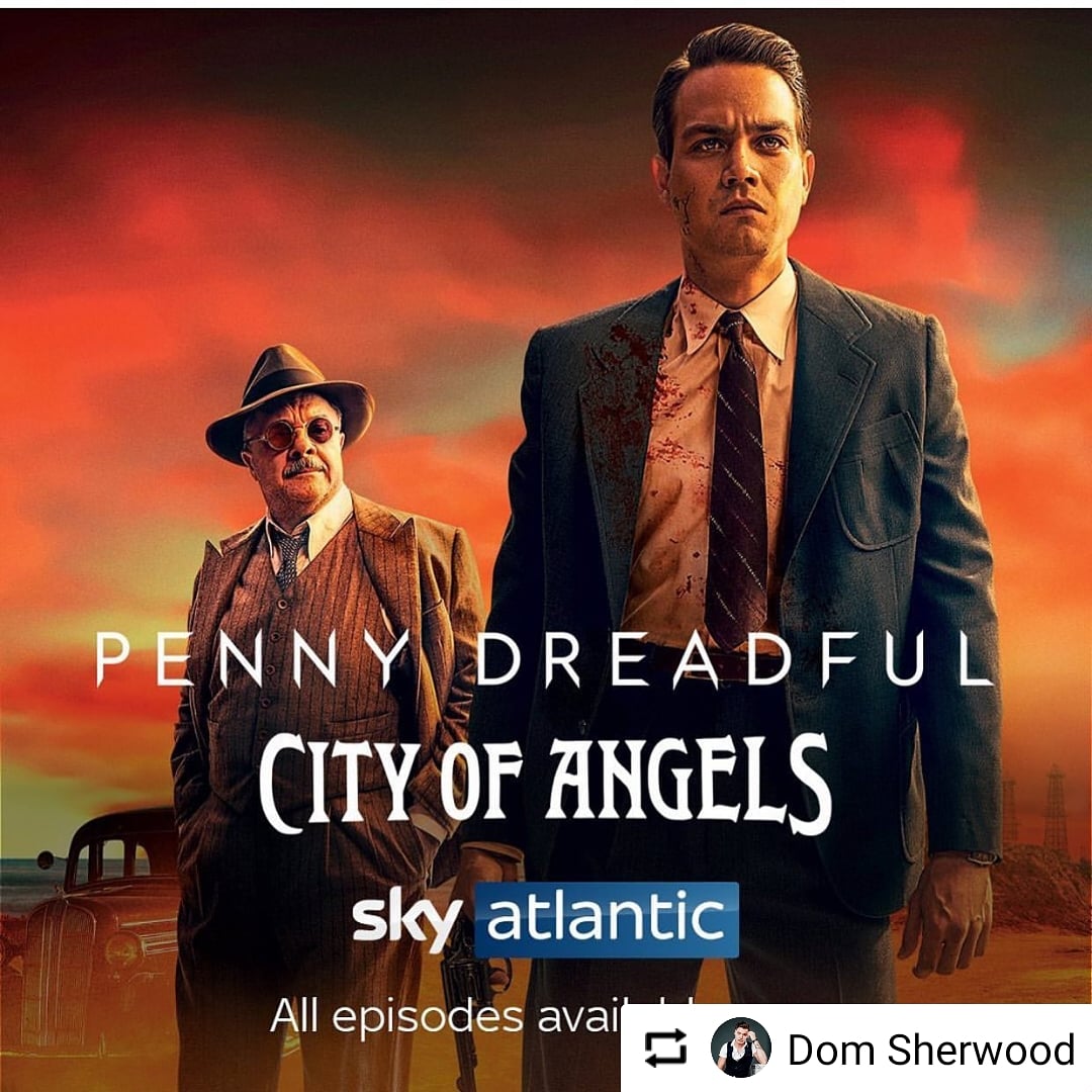 #Repost via @/domsherwood
•••
Tune in to watch all ten episodes of @SHO_Penny now on @skytv

#DomSherwood
#PennyDreadfulCityofAngels 
(In Germany available at @SkyDeutschland )