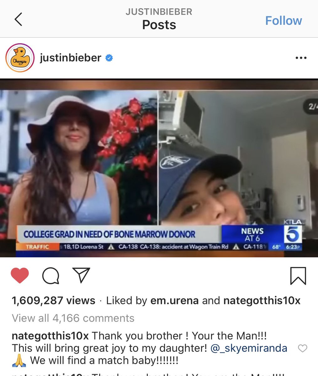 vurena001's tweet photo. @justinbieber showing some IG ❤️🙏🏼🙏🏼🙏🏼THANK YOU!!! We need all the help we can get !!! Link on bio. #PleaseRetweet #AlexisStrong #CityofHope @cityofhope https://t.co/shUwPzK30j