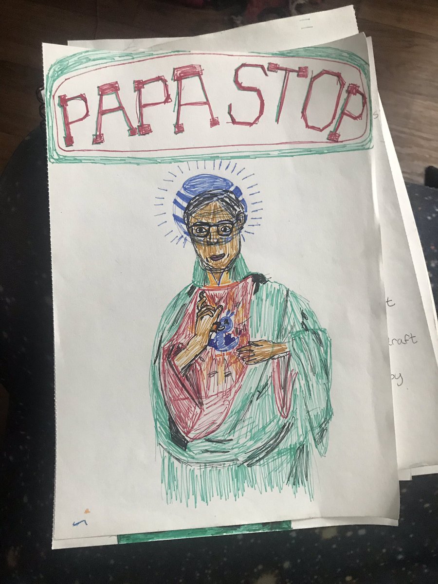 DanielleDoesArt's tweet photo. been spending the past few days practicing my art, @iamjohnoliver has unintentionally become the subject matter of said practice #PapaStop @LastWeekTonight https://t.co/zqf5Tr7FQn