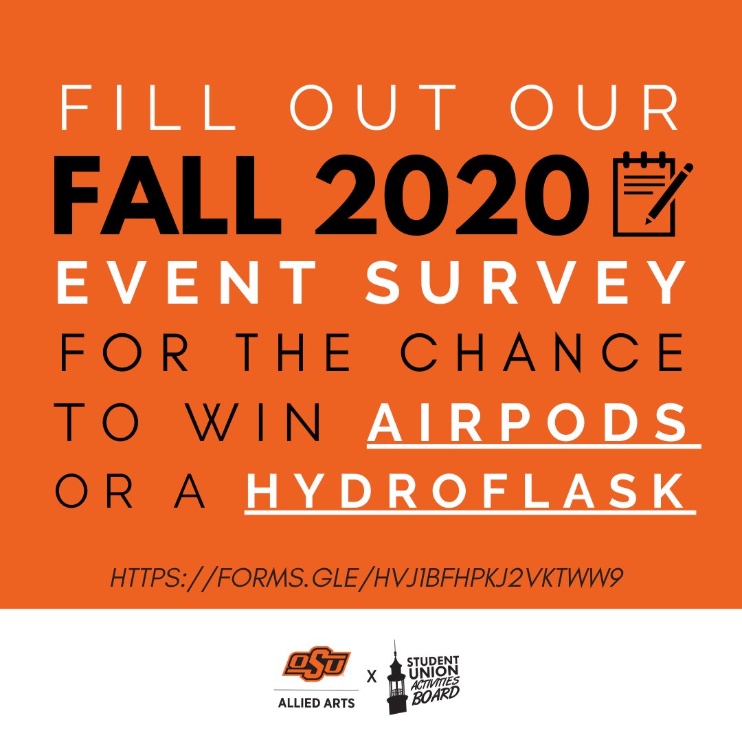 📢We want to hear from you!📢
•
8 Random people that fill out our 5 minute survey will be selected to win one of the 3 Airpods or 5 Hydroflasks. 
•
🔗forms.gle/HVJ1bfHPkJ2VKt…
📅 Winners selected on July 13th
🏆 Winners will be emailed directly if they won.