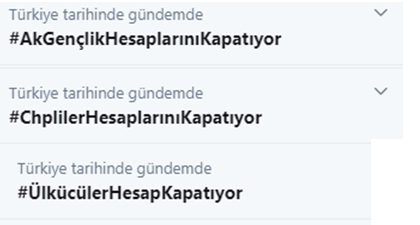 somermanioglu's tweet photo. Hadi bir zahmet...
Zaten tüm sosyal medyayı siyasi dalaşma, birbirinize iftira atma, tarafınızın propagandası için kullanıyorsunuz.
#SosyalMedyamaDOKUNMA
#AkGençlikHesaplarınıKapatıyor
#SosyalMedyaYasasıCıksın
#ChplilerHesaplarınıKapatıyor
#ÜlkücülerHesapKapatıyor https://t.co/tw0JCNtyM3
