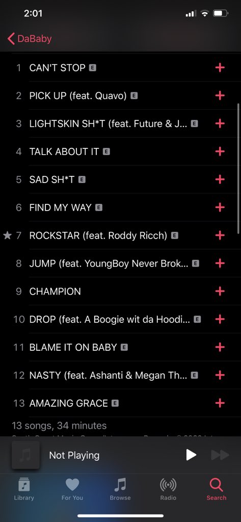 Trap albums are too commercialized for their own good. Having the same features and bloated tracklists has led to a major decline in quality. Trap artists sacrifice good music for streaming numbers. All the tracklists pictured are very similar.