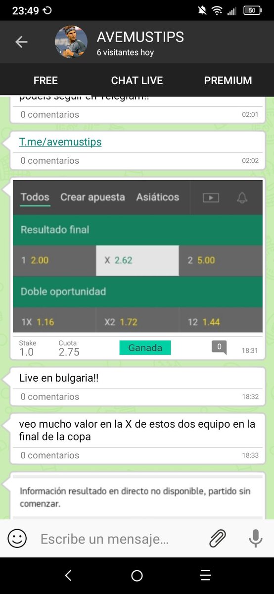 AvemusTips's tweet image. Y ahí tenéis otro😜😜 sumamos +4.55 Uds!!