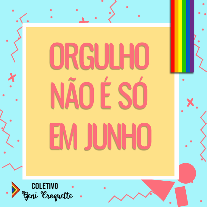 GeniCroquette's tweet photo. Orgulho não é só em junho🏳️‍🌈🏳️‍⚧️
Orgulho é tds os dias q a gente acorda e resiste, em uma sociedade que pela dinâmica cisheteronormativa vigente, ainda quer nossa comunidade invisível e morta, e bate de frente com esse sistema que quer acima de tudo despolitizar nossas pautas! [...] https://t.co/YYIvvoadtz
