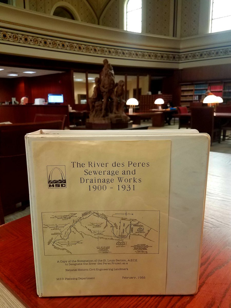 I've at least uncovered a trove of information on the River des Peres.  #RdP4Lyfe &ndash; bei  Missouri History Museum Library And Research Center