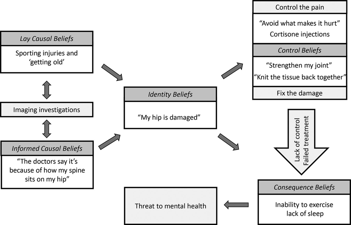 "My hip is damaged"

Because of the results of imaging and interactions with healthcare professionals, all participants believed they had damaged hip structures.

How much does healthcare contribute to disability?
bjsm.bmj.com/content/54/14/…

🔝📑 <a href="/bunzli_s/">SBunzli</a> <a href="/PeteOSullivanPT/">Peter O'Sullivan</a> and co