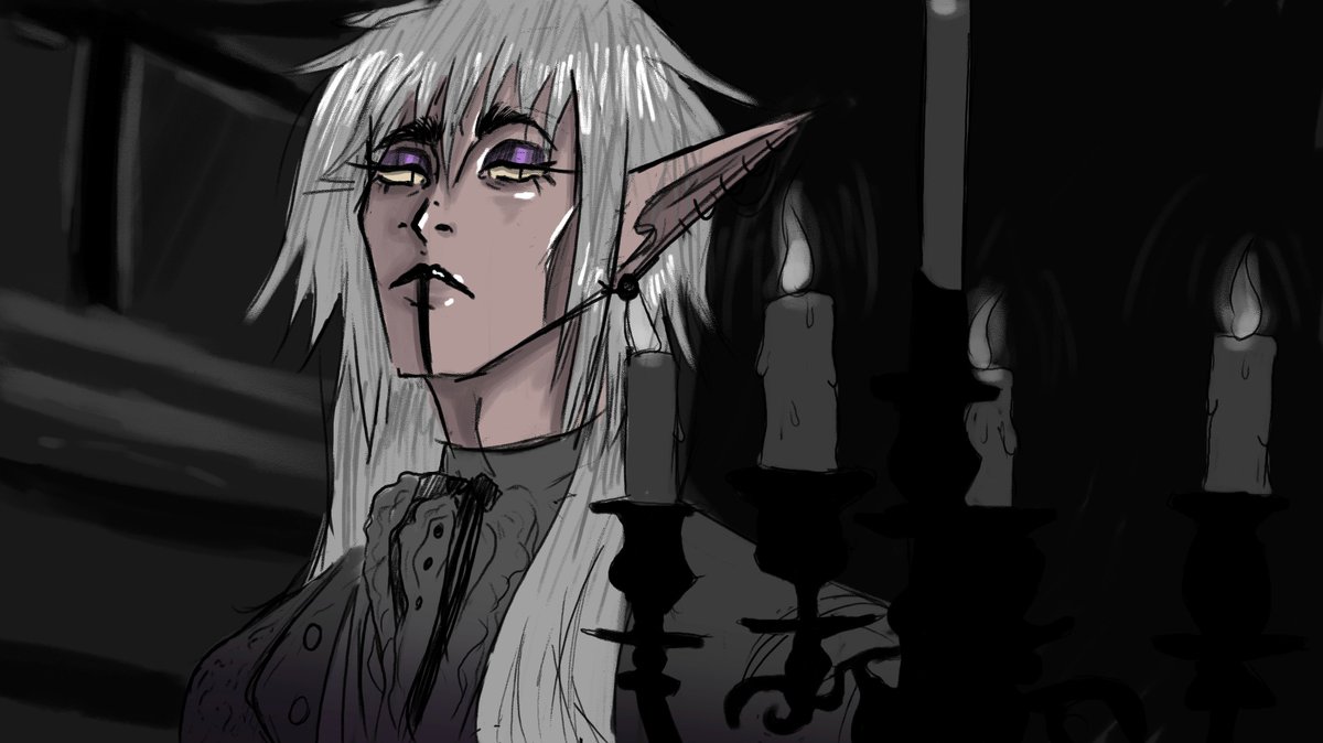 odoroshi_art's tweet photo. Another character of a friend of mine: Vargas Aberrin, fabulous Haemonculus and Jareth lookin' asshole. Some rough sketches because I love him
#WarhammerCommunity #warhammer40k #drukhari #haemonculus https://t.co/DmXZbeCJHo