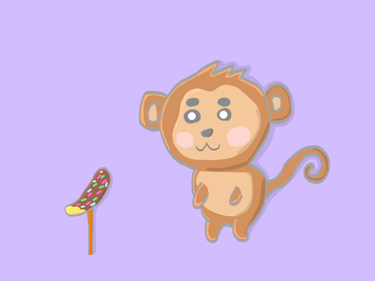 Aki イラストレーター サルとチョコバナナ アート 絵 Artlife Illust Illustrator Illustration 手描き イラスト イラストレーター 動物 サル チョコバナナ 可愛い絵を描く同盟 芸術同盟 Aki イラストレーター サルとチョコバナナ アート 絵 Artlife Illust Illustrator Illustration 手描き イラスト イラストレーター 動物 サル チョコバナナ 可愛い絵を描く同盟 芸術同盟
