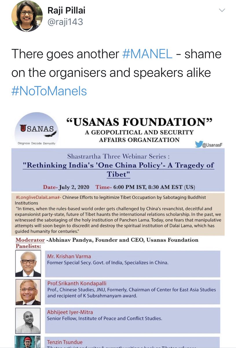 Here’s taking a moment to appreciate  @raji143’s consistent efforts to call out  #manels &  @darshanabaruah’s reflections on citation biases & need to credit & cite preexisting work &ideas. We have much work to do to bridge the gender gap & the onus lies with us all.