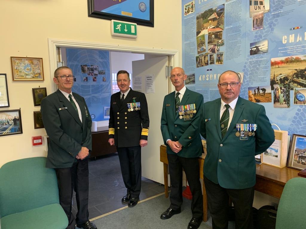 mark_mellett's tweet photo. A solem &amp; poignant day as I gathered with Asst Comm Pat Leahy, @2BdeGoc &amp; @UN veterans of #IUNVA to lay wreaths &amp; remember the 96 Irish Soldiers, Gardai &amp; Civilian Personnel who died @UNPeacekeeping missions throughout the world. This year is the 60 th anniversary of #Niemba https://t.co/XPy1Atd9z1