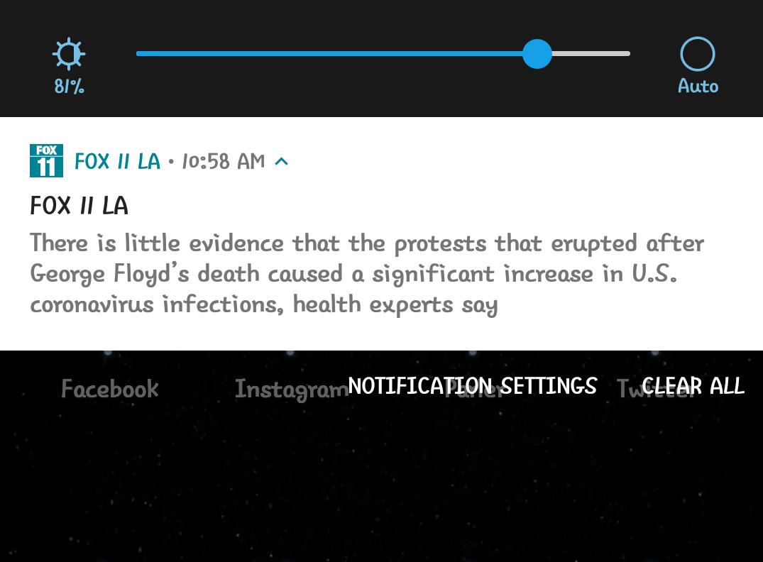 PWR106's tweet image. Oh of course not @FOXLA. The #ProtestWave of #COVID19 is totally not happening 😉