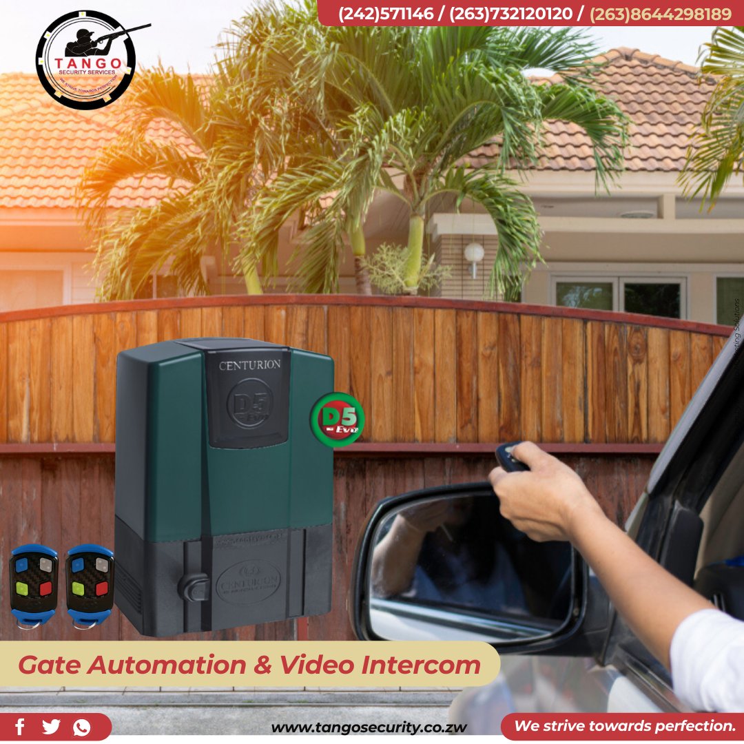 TangoSSZim's tweet photo. Tango Security Zimbabwe will automate your existing sliding gate or swing gate or install a new gate for you. We also repair faulty gate automation installations.

For quotations please contact us now at +263 73 212 0120 | +263 71 613 6376 | +263 8644298189 https://t.co/4KmeauRdi1